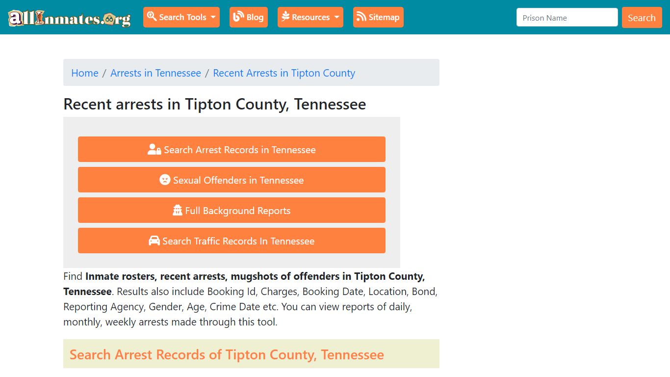 Recent arrests in Tipton County, Tennessee | Mugshots, Rosters, Inmates ...